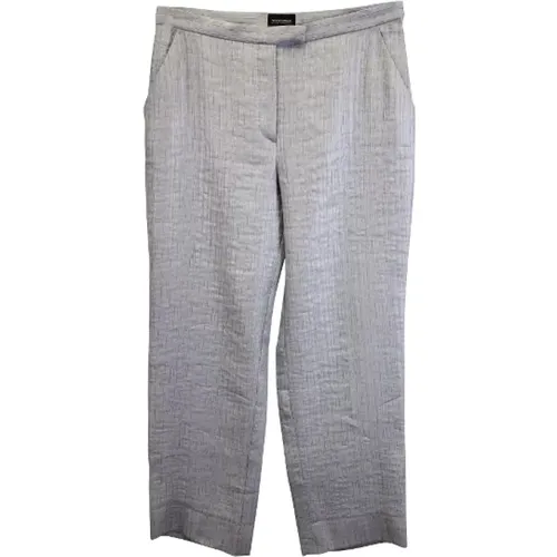 Pre-owned > Pre-owned Trousers - - Armani Pre-owned - Modalova