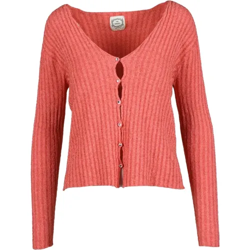 Memories - Knitwear > Cardigans - - Pink Memories - Modalova