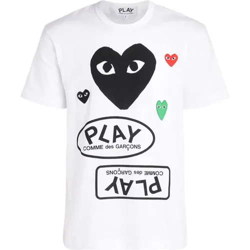 Tops > T-Shirts - - Comme des Garçons Play - Modalova