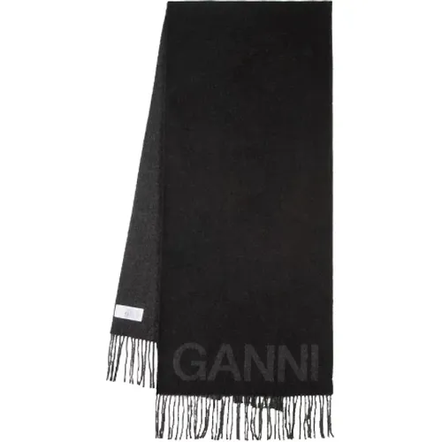 Accessories > Scarves > Winter Scarves - - Ganni - Modalova