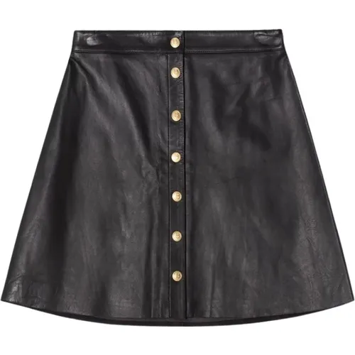 Skirts > Leather Skirts - - Busnel - Modalova