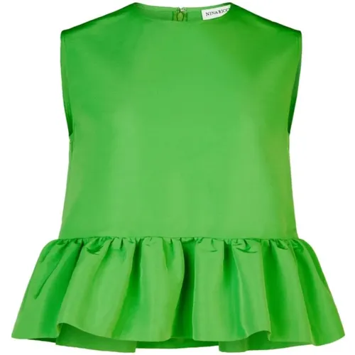 Tops > Sleeveless Tops - - Nina Ricci - Modalova