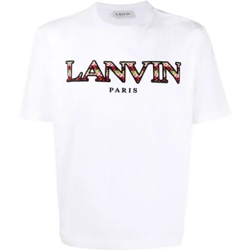 Lanvin - Tops > T-Shirts - White - Lanvin - Modalova