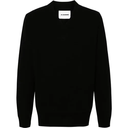 Knitwear > V-neck Knitwear - - Jil Sander - Modalova