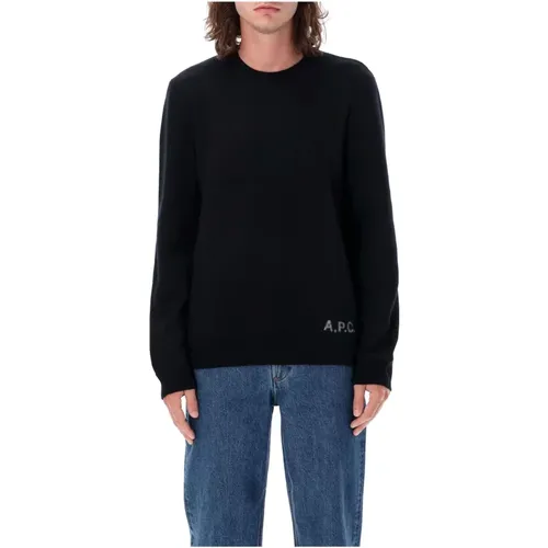 Knitwear > Round-neck Knitwear - - A.p.c. - Modalova