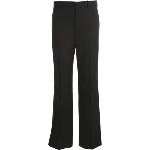 Trousers > Straight Trousers - - Ann Demeulemeester - Modalova