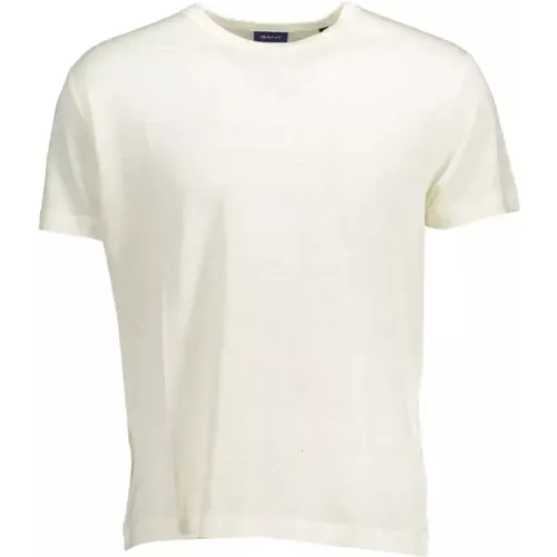 Gant - Tops > T-Shirts - White - Gant - Modalova