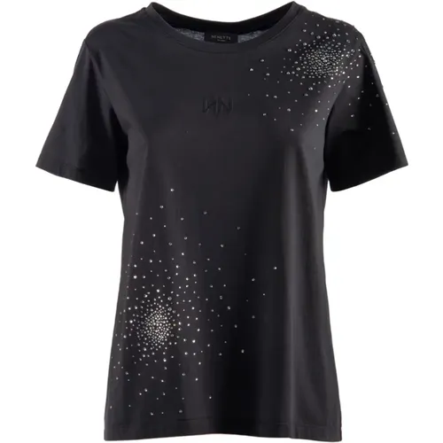 Nenette - Tops > T-Shirts - Black - Nenette - Modalova