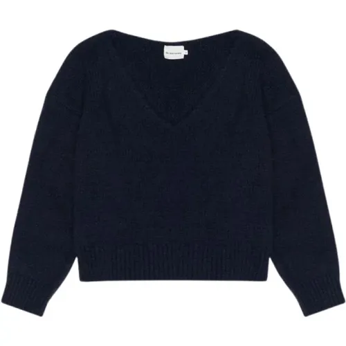 Knitwear > V-neck Knitwear - - The New Society - Modalova