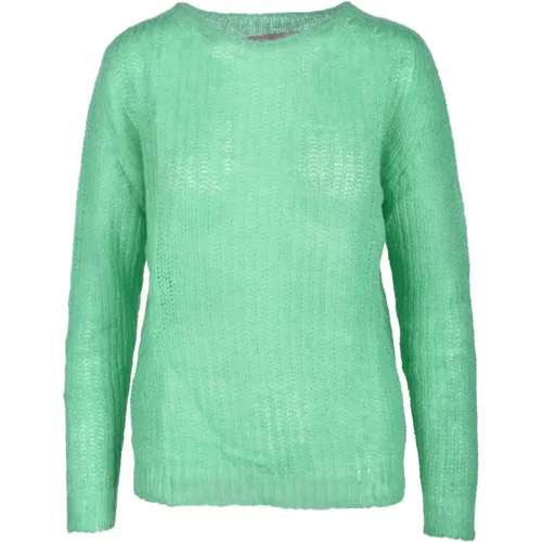 Knitwear > Round-neck Knitwear - - Pink Memories - Modalova