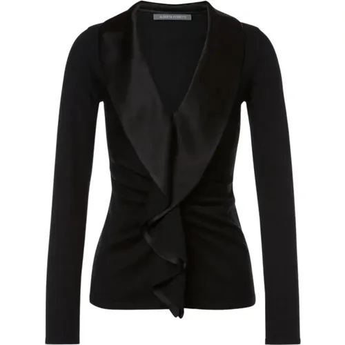 Tops > Long Sleeve Tops - - alberta ferretti - Modalova