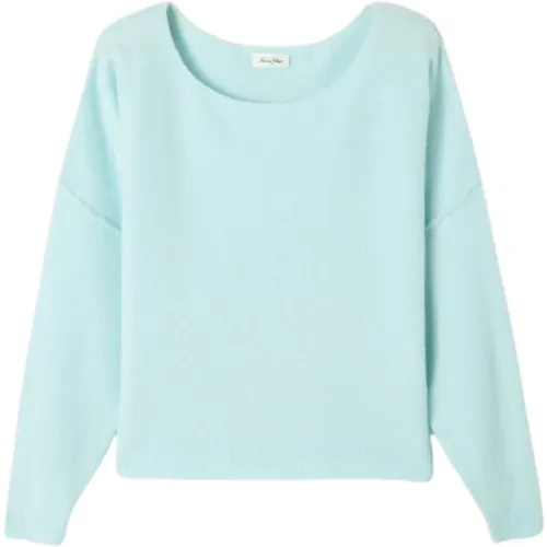 Knitwear > Round-neck Knitwear - - American vintage - Modalova