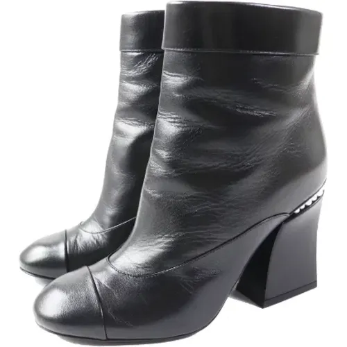 Pre-owned > Pre-owned Shoes > Pre-owned Boots - - Chanel Vintage - Modalova