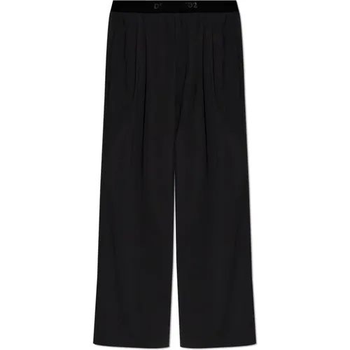 Trousers > Wide Trousers - - Dsquared2 - Modalova