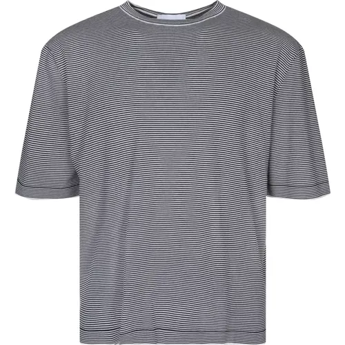 Lardini - Tops > T-Shirts - Gray - Lardini - Modalova