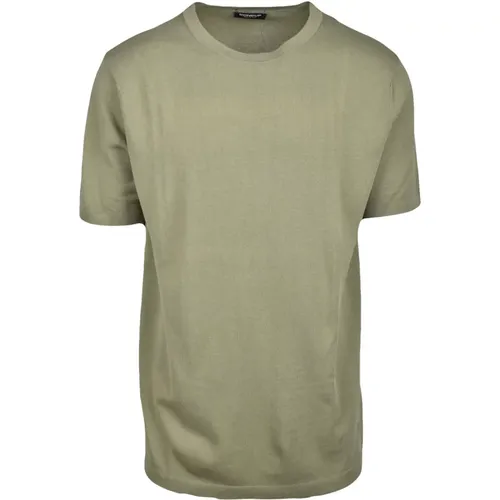 Dondup - Tops > T-Shirts - Green - Dondup - Modalova