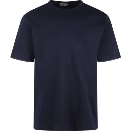 Herno - Tops > T-Shirts - Blue - Herno - Modalova