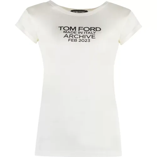 Tops > T-Shirts - - Tom Ford - Modalova