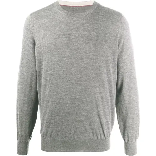 Knitwear > Round-neck Knitwear - - BRUNELLO CUCINELLI - Modalova