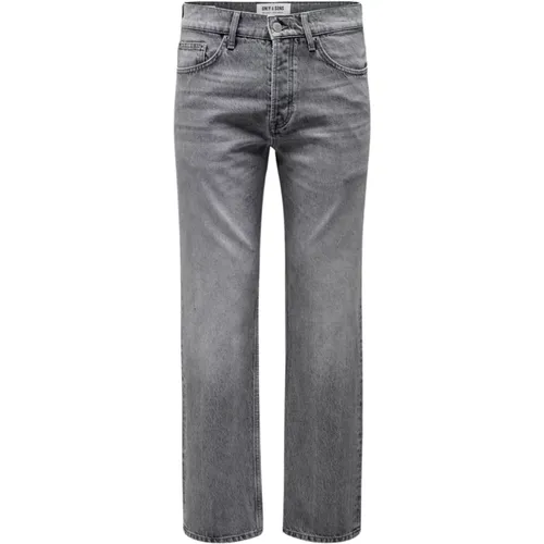 Jeans > Straight Jeans - - Only & Sons - Modalova