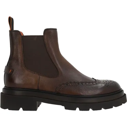 Shoes > Boots > Chelsea Boots - - Santoni - Modalova