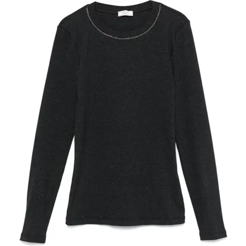 Tops > Long Sleeve Tops - - PESERICO - Modalova