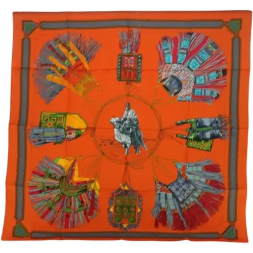 Pre-owned > Pre-owned Accessories > Pre-owned Scarves - - Hermès Vintage - Modalova