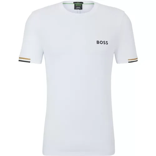 Boss - Tops > T-Shirts - White - Boss - Modalova