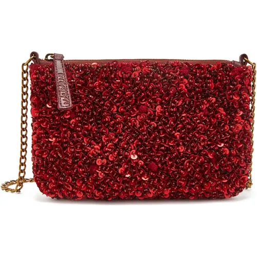 Maliparmi - Bags > Clutches - Red - Maliparmi - Modalova