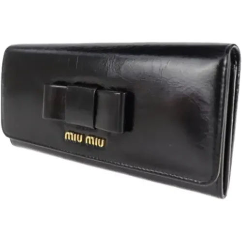 Pre-owned > Pre-owned Accessories > Pre-owned Wallets - - Miu Miu Pre-owned - Modalova