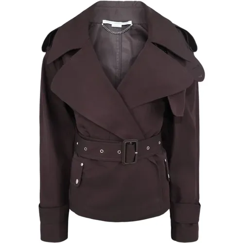 Coats > Trench Coats - - Stella Mccartney - Modalova