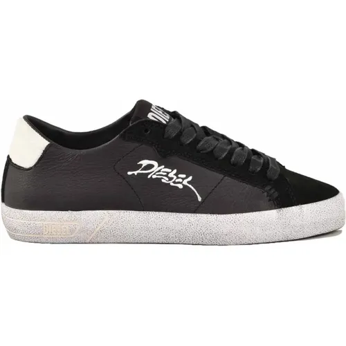 Diesel - Shoes > Sneakers - Black - Diesel - Modalova