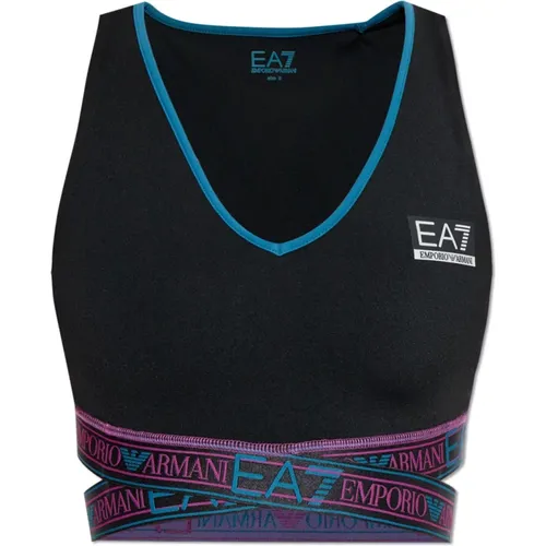 Sport > Fitness > Training Tops > Sleeveless Training Tops - - Emporio Armani EA7 - Modalova