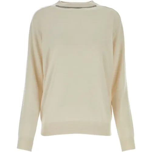 Knitwear > Cashmere Knitwear - - BRUNELLO CUCINELLI - Modalova