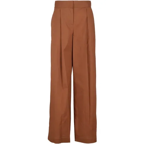 Trousers > Wide Trousers - - Federica Tosi - Modalova