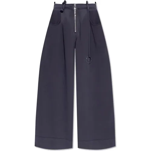 Trousers > Wide Trousers - - The Attico - Modalova