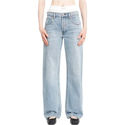 Jeans > Wide Jeans - - alexander wang - Modalova