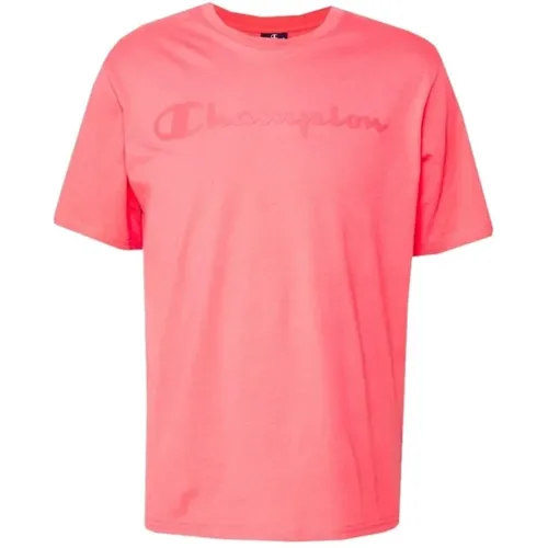 Champion - Tops > T-Shirts - Pink - Champion - Modalova