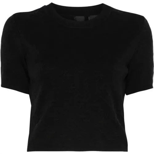 Pinko - Tops > T-Shirts - Black - pinko - Modalova