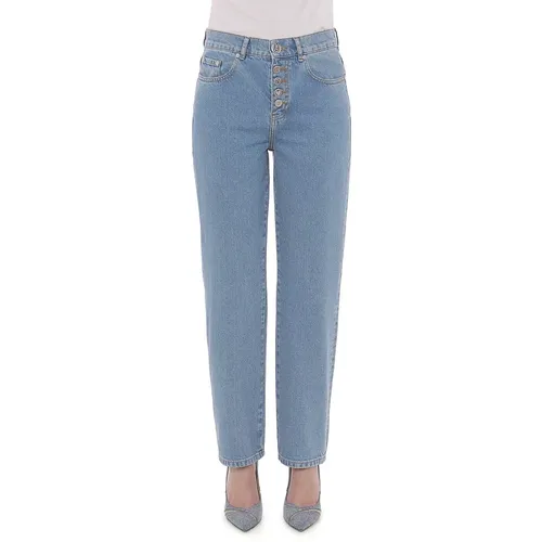 Jeans > Straight Jeans - - Moschino - Modalova