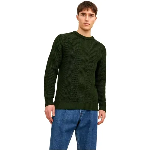 Knitwear > Round-neck Knitwear - - jack & jones - Modalova