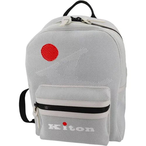 Kiton - Bags > Backpacks - White - Kiton - Modalova