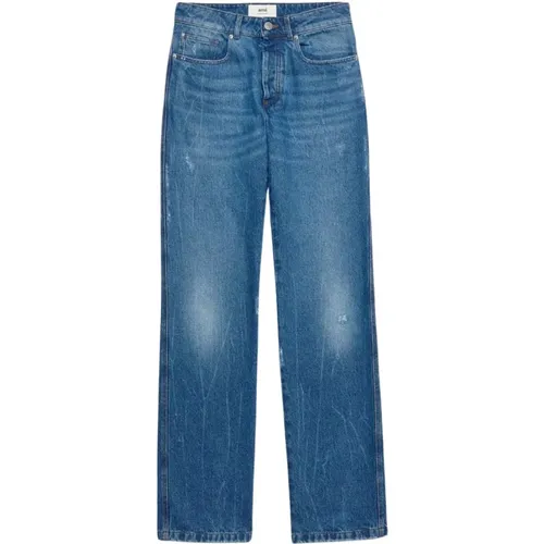 Jeans > Straight Jeans - - Ami Paris - Modalova