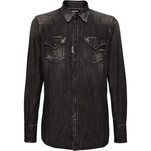 Shirts > Denim Shirts - - Dsquared2 - Modalova