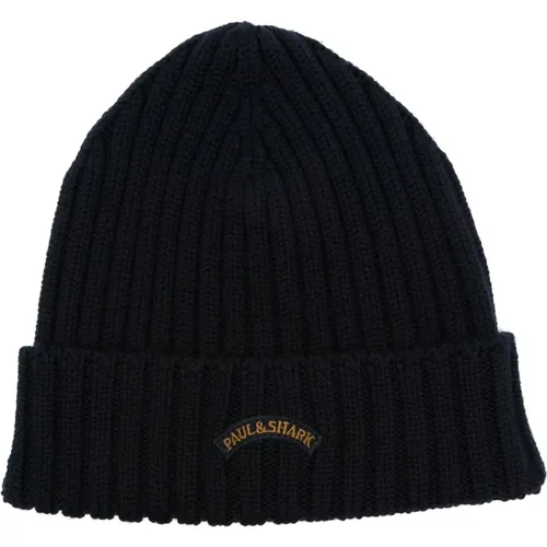 Accessories > Hats > Beanies - - PAUL & SHARK - Modalova