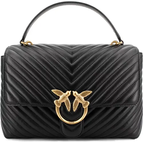 Pinko - Bags > Handbags - Black - pinko - Modalova