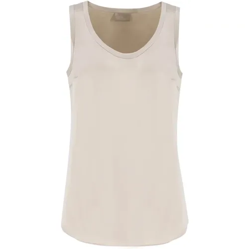 Tops > Sleeveless Tops - - BRUNELLO CUCINELLI - Modalova