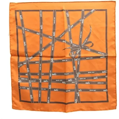 Pre-owned > Pre-owned Accessories > Pre-owned Scarves - - Hermès Vintage - Modalova