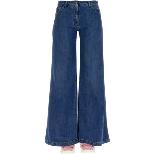 Jeans > Flared Jeans - - Moschino - Modalova