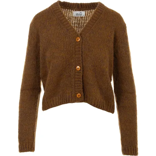 Knitwear > Cardigans - - NIU - Modalova